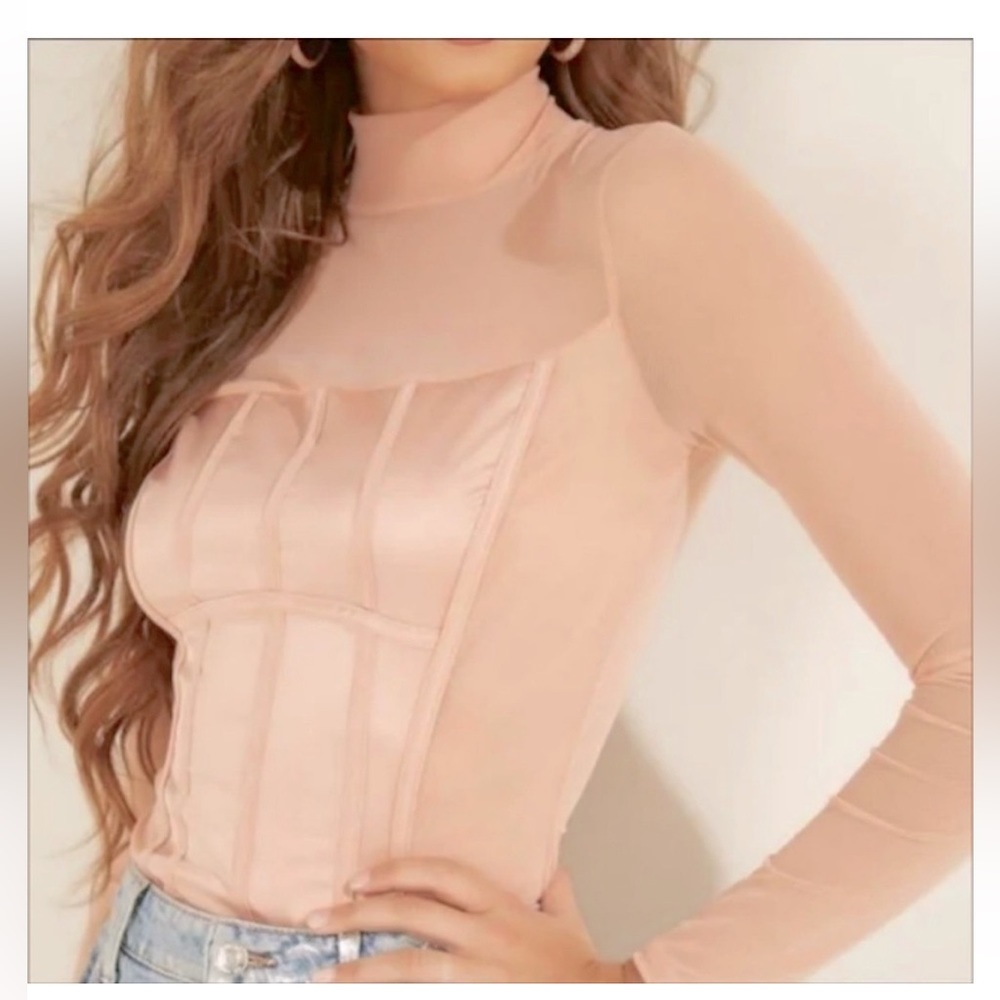 NWT Guess Pink Bodysuit